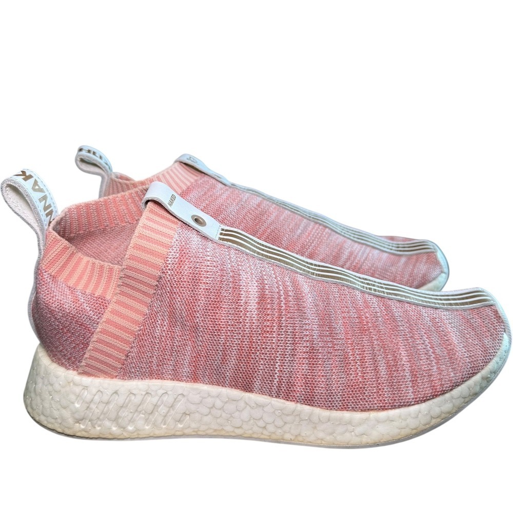 Adidas NMD CS2 Kith Naked Mens 10.5 Ping BY2596 Consortium Primeknit Sneakers
